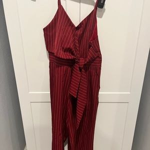 Red Romper jumpsuit